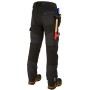 BENNON EREBOS TROUSERS BLACK Pánske strečové pracovné nohavice