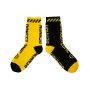 BENNON BENNONKY BLACK/YELLOW SOCKS Vtipné ponožky