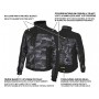BENNON CAMOS JACKET BLACK/GREY Softshellová bunda