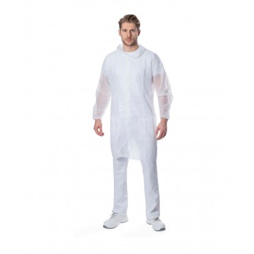 ARDON SYLVIE biely Jednorazový PP plášť