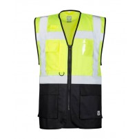 ARDON SIGNAL žltá Sieťovaná manažérska vesta