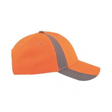 ARDON TWINKLE s reflex. pruhy oranžová Baseballová čiapka