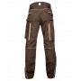 ARDON URBAN+, SKRÁTENÉ pracovné nohavice, hnedé