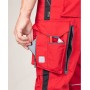 ARDON URBAN+, PREDĹŽENÉ pracovné nohavice, červené