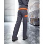ARDON COOL TREND dámske nohavice do pása, sivo - oranžové