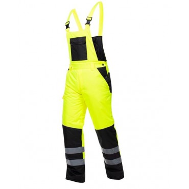 Zimné nohavice s náprsenkou ARDON HOWARD REFLEX žlté H8942