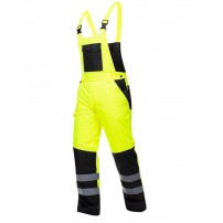 Zimné nohavice s náprsenkou ARDON HOWARD REFLEX žlté H8942