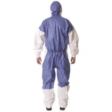 3M typ 4535, Jednorazový oblek modro biely