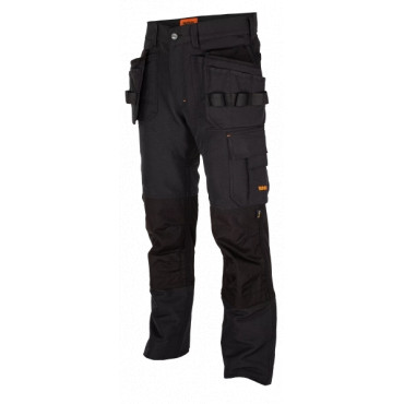 BENNON EREBOS TROUSERS BLACK Pánske strečové pracovné nohavice
