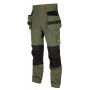 BENNON EREBOS TROUSERS GREEN/BLACK Pánske strečové pracovné nohavice