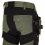 BENNON EREBOS TROUSERS GREEN/BLACK Pánske strečové pracovné nohavice