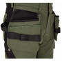 BENNON EREBOS TROUSERS GREEN/BLACK Pánske strečové pracovné nohavice