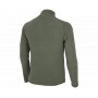 BENNON POLAROS SWEATSHIRT GREEN Ľahká fleecová mikina