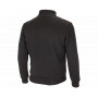 BENNON ADAMOS SWEATSHIRT BLACK Priedušná mikina na zips