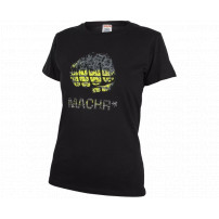 BENNON PREDATOR LADY T-SHIRT BLACK/GREEN Tričko s krátkym rukávom