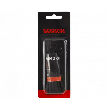 BENNON LACES BLACK BOX 140 CM Šnúrky