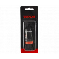 BENNON LACES BLACK BOX 140 CM Šnúrky