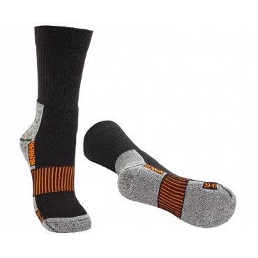 BENNON MERINO TREK SOCK BLACK Vysoko záťažové, profesné, trekové a športové ponožky