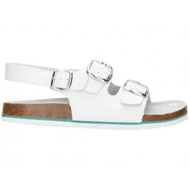 ARDON MERKUR biele Korkové sandále