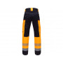 Nohavice ARDON®SIGNAL+ oranžovo-čierna H5960