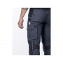 Nohavice s náprsenkou ARDON 4Xstretch tmavo sivá H6091