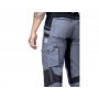 Nohavice s náprsenkou ARDON 4Xstretch sivá H6098