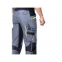 Nohavice s náprsenkou ARDON 4Xstretch sivá H6098