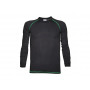 ARDON TRIP čierno-zelená Funkčné tričko s dlhým rukávom