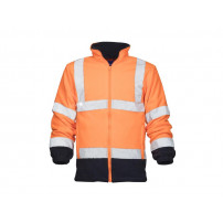 ARDON REF402 oranžová Reflexná mikina fleece