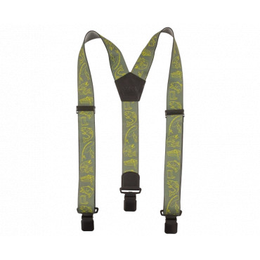 BENNON BENNONKY FISH BRACES GREEN Univerzálne traky