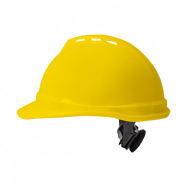 CXS MSA V-GARD 500 Prilba vetraná, reflexná žltá