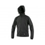 CXS LAVAL Pánska softshellová bunda, čierna