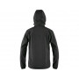 CXS LAVAL Pánska softshellová bunda, čierna