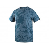 CXS MERLIN Pánske tričko s krátkym rukávom, petrol