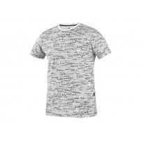 CXS DARREN Tričko s krátkym rukávom, biele