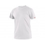 CXS NOLAN Pánske tričko s krátkym rukávom, biele