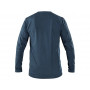 CXS SIMON Pánske tričko s dlhým rukávom, tmavo modré