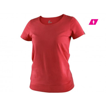 CXS EMILY Dámske tričko voľnejšieho strihu, červená
