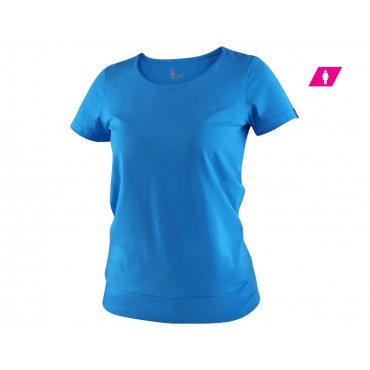 CXS EMILY Dámske tričko voľnejšieho strihu, azúrovo modrá