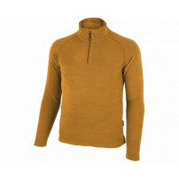 BENNON Mikina ľahká fleecová POLAROS SWEATSHIRT OCHER