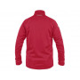 CXS TORONTO Mikina na zips, červená