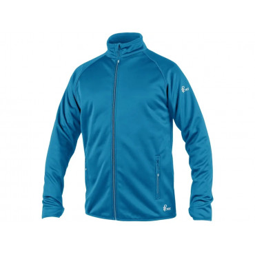 CXS TORONTO Mikina na zips, stredne modrá