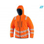 CXS CHESTER Pánska výstražná obojstranná bunda, oranžovo-modrá