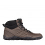 BENNON BAREFOOT BLACK/BROWN WINTER HIGH Členková zimná obuv