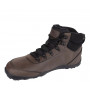 BENNON BAREFOOT BLACK/BROWN WINTER HIGH Členková zimná obuv