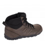 BENNON BAREFOOT BLACK/BROWN WINTER HIGH Členková zimná obuv