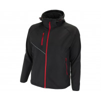 BENNON FORCE JACKET BLACK/RED Softshellová bunda