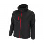 BENNON FORCE JACKET BLACK/RED Softshellová bunda