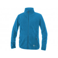 CXS GRANBY CHILD Mikina fleece detská, azúrovo modrá