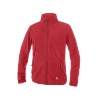 CXS GRANBY CHILD Mikina fleece detská, červená